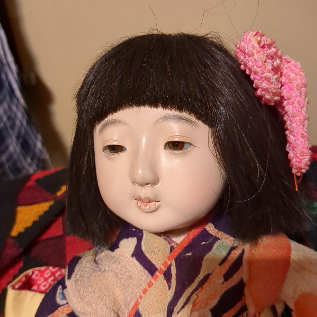 大難あり　銘あり　とても可愛らしい市松人形　12号