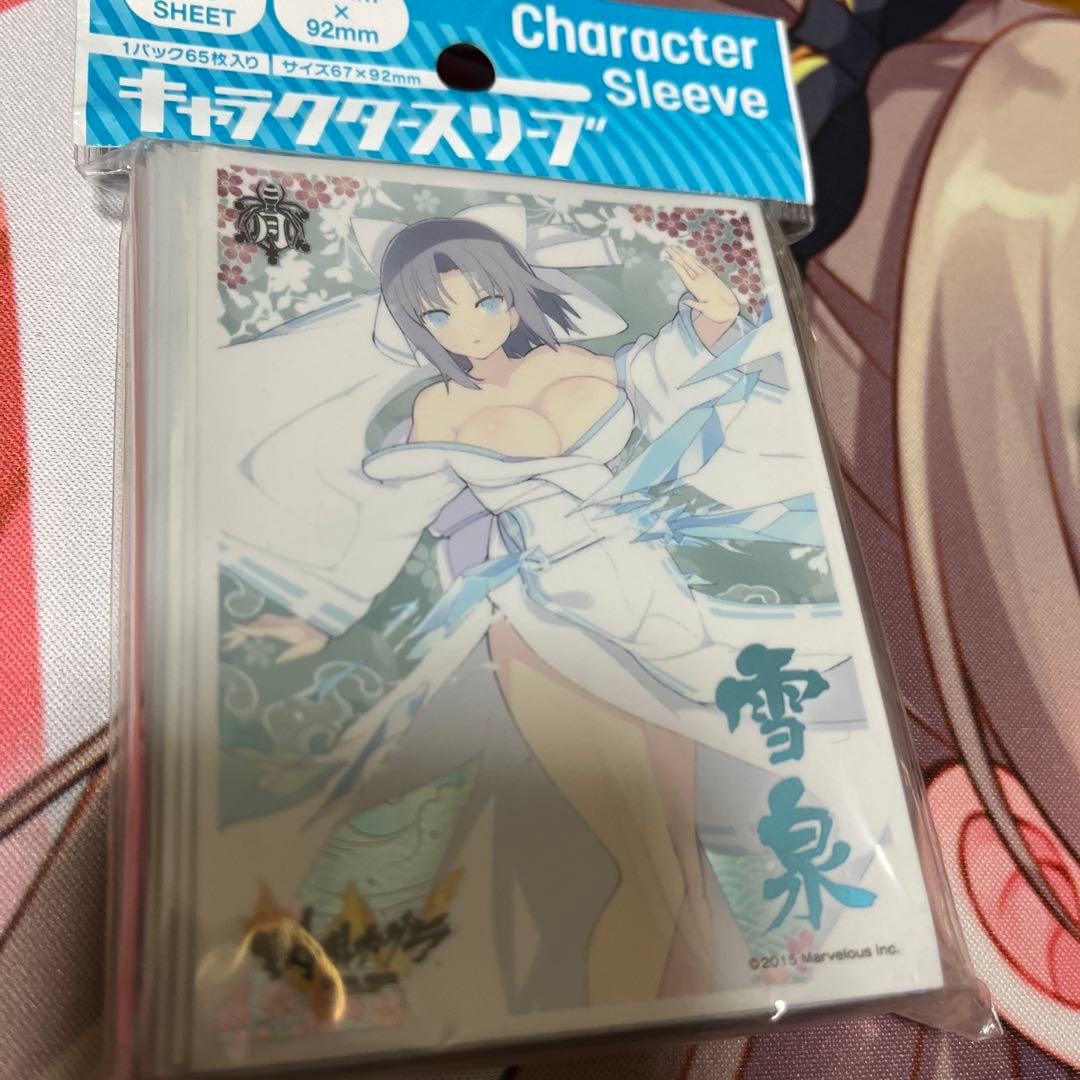 超希少品 入手困難 閃乱カグラ 雪泉 スリーブ