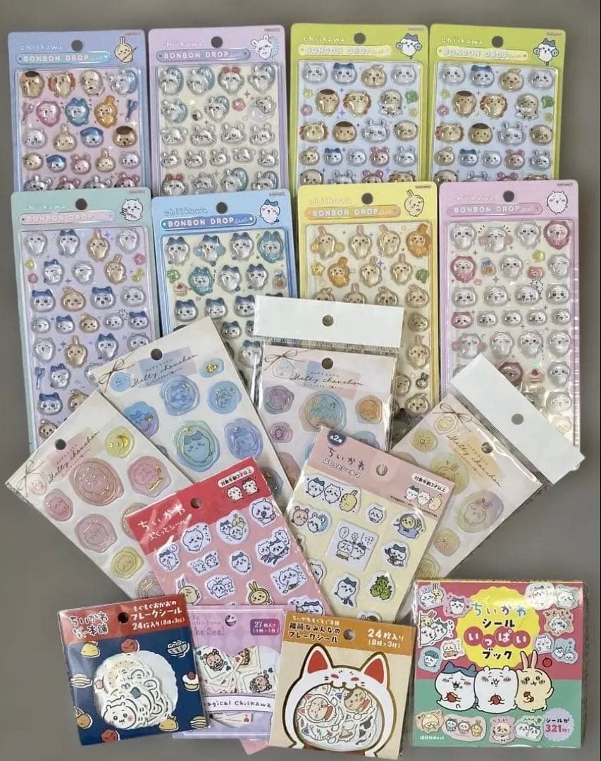ちいかわボンボンドロップシール8枚その他シール
