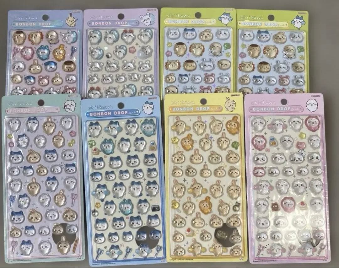 ちいかわボンボンドロップシール8枚その他シール