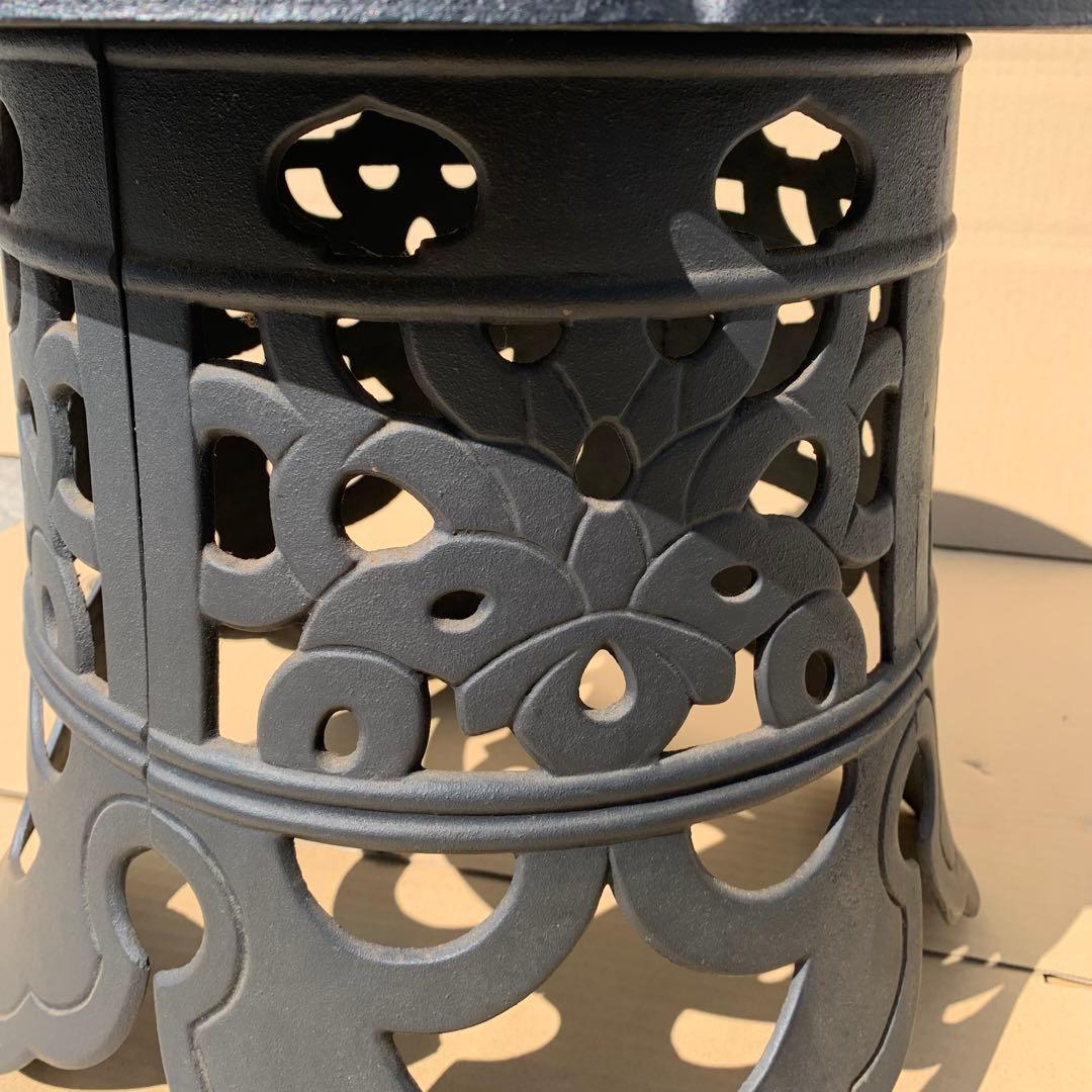 南部鉄器　岩鋳　大型　吊り　燈篭　和風　アンティーク 骨董品 レトロ