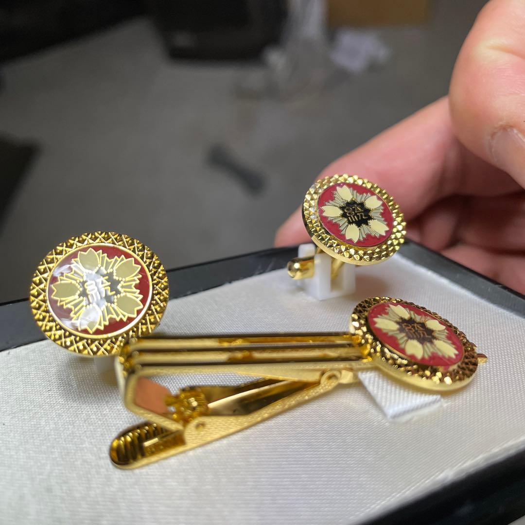 統合幕僚監部記念タイピン、カフスセット