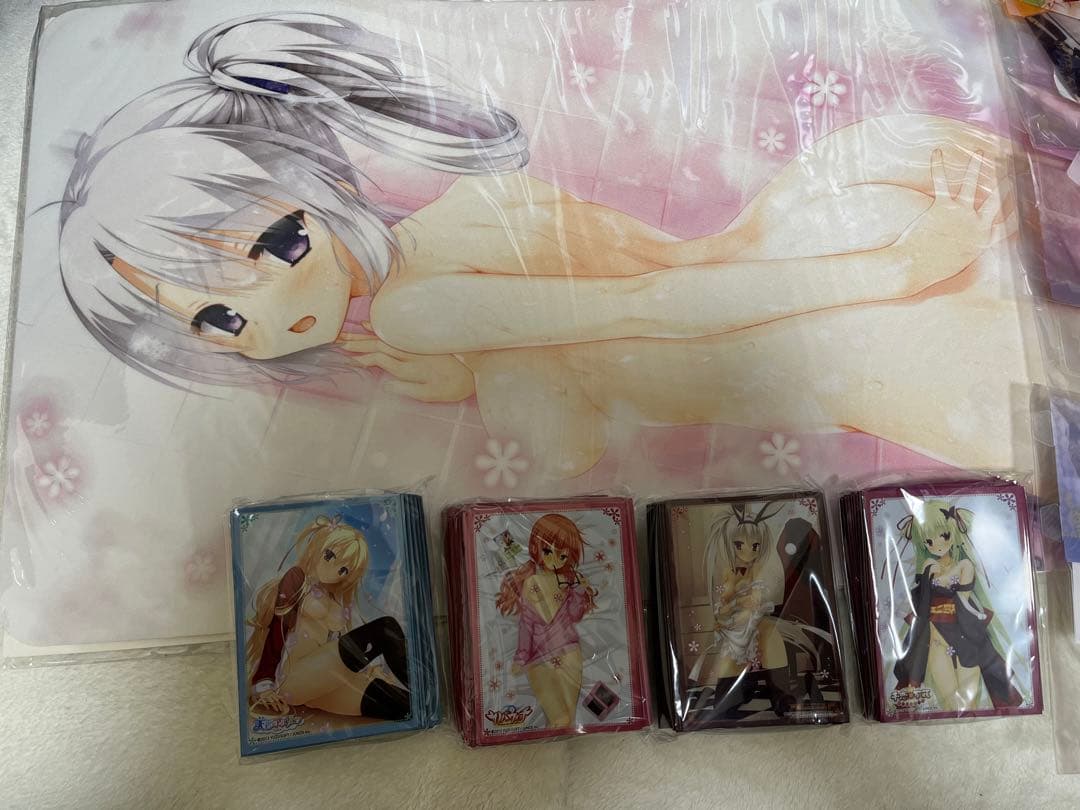 トレカアイテムくじ ゆずソフト 第4弾 まとめ　サノバウィッチ　スリーブ　マット