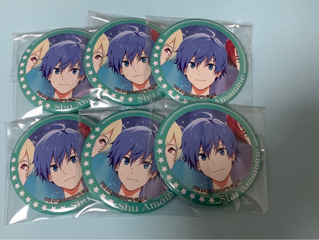 天峰秀 缶バッジ 6個セット