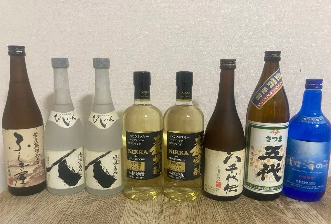 【未開封】焼酎8本詰合せ　NIKKA 焼酎 720ml 25%等