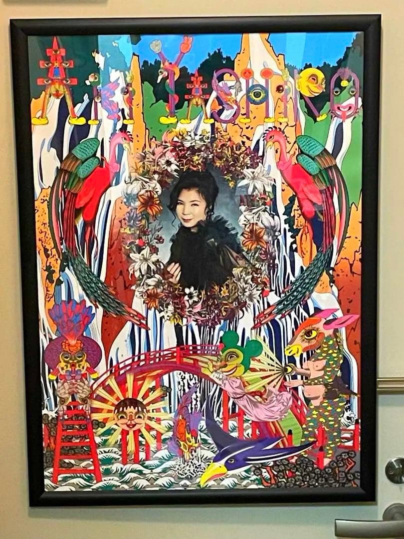 八代亜紀50周年ポスター　田名網敬一　２枚　値下げ