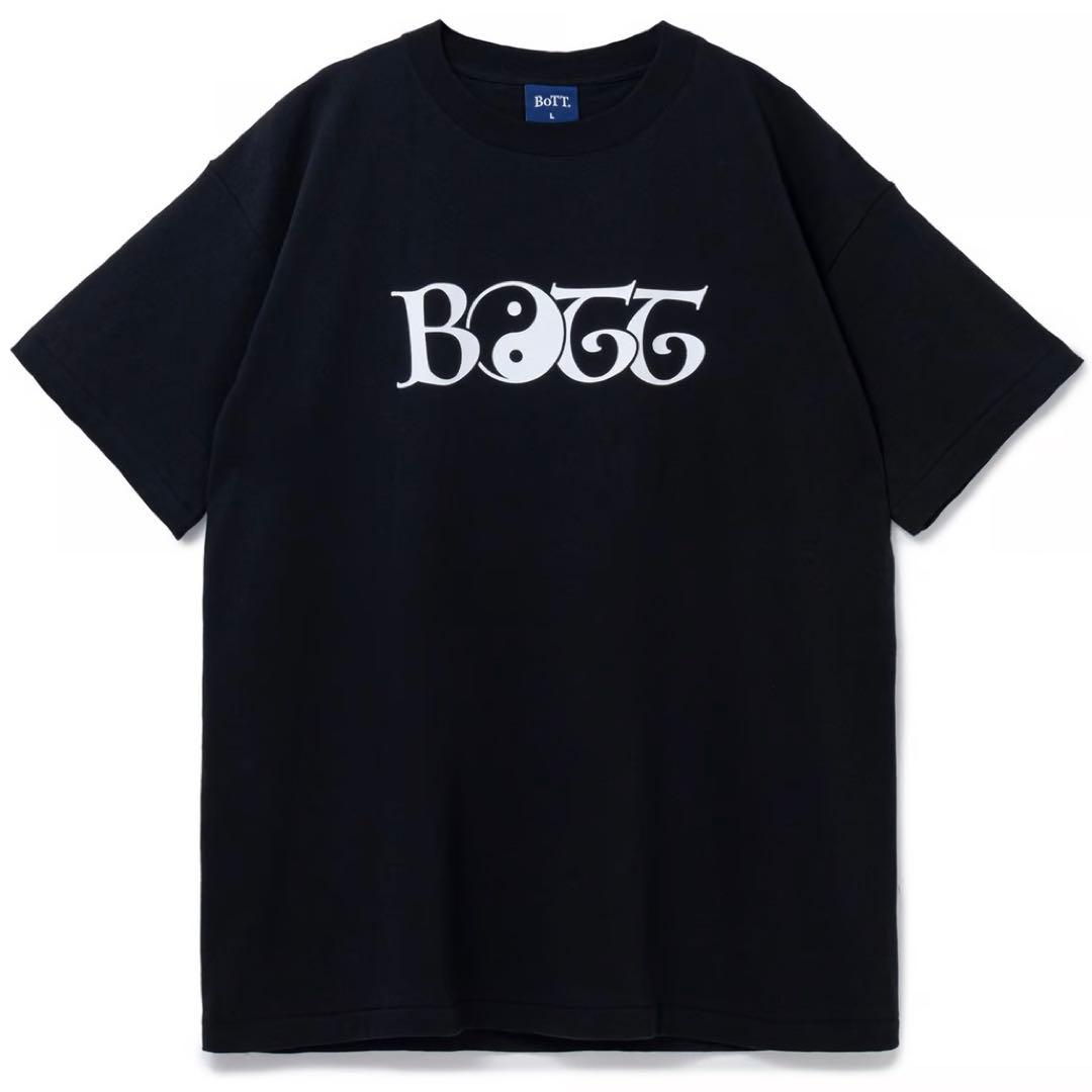新品 BoTT ボット 2Y Tee ロゴ プリント Tシャツ XL 黒
