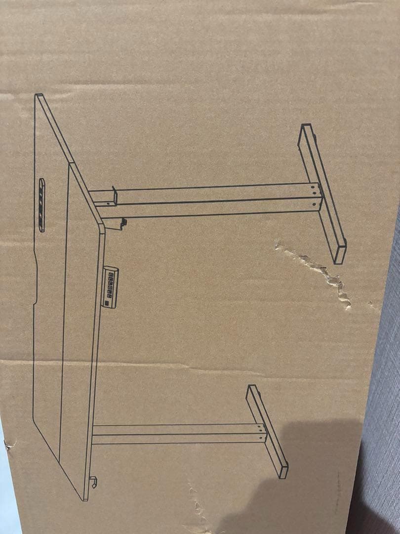 ゲーミングデスク 電動 昇降式デスク USB×コンセント付き メモリー機能