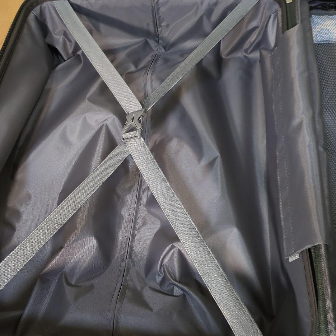 トップバリュ(TOPVALU)Mサイズ 軽量ジッパーキャリーケース