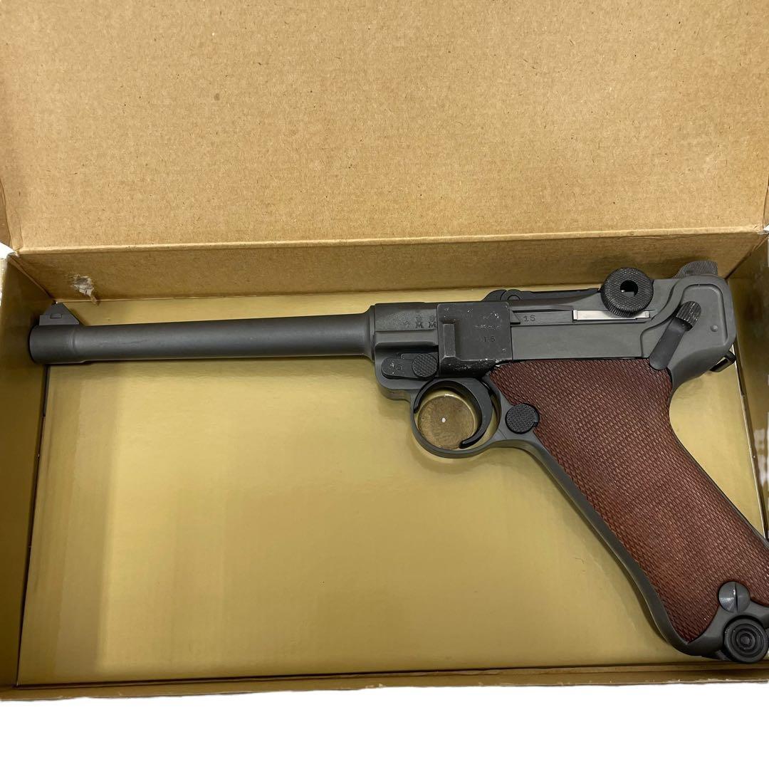 タナカワークス ルガーP08 6インチ ガスガン 動作未確認