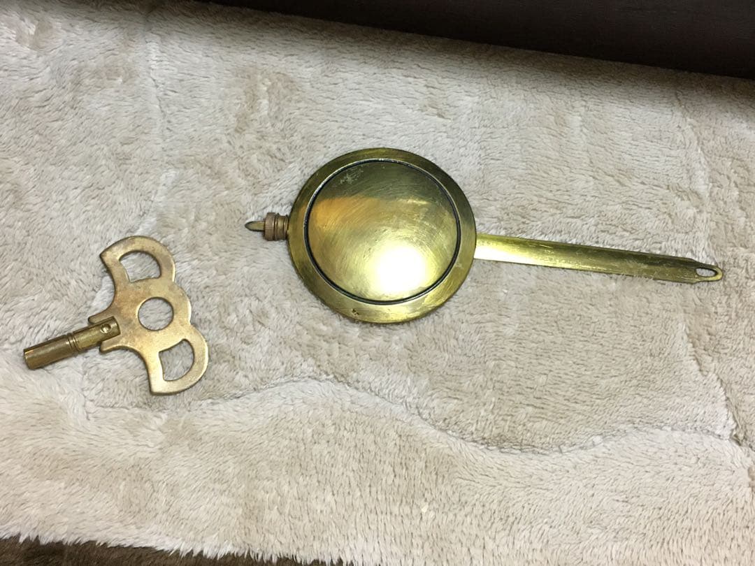 大正 戦前ゼンマイ振り子時計 整備済み