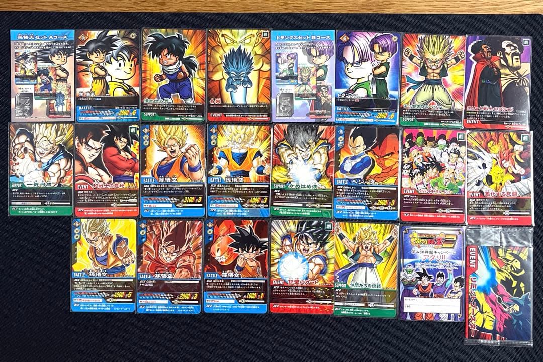 ドラゴンボール　データカードダス　プロモセット