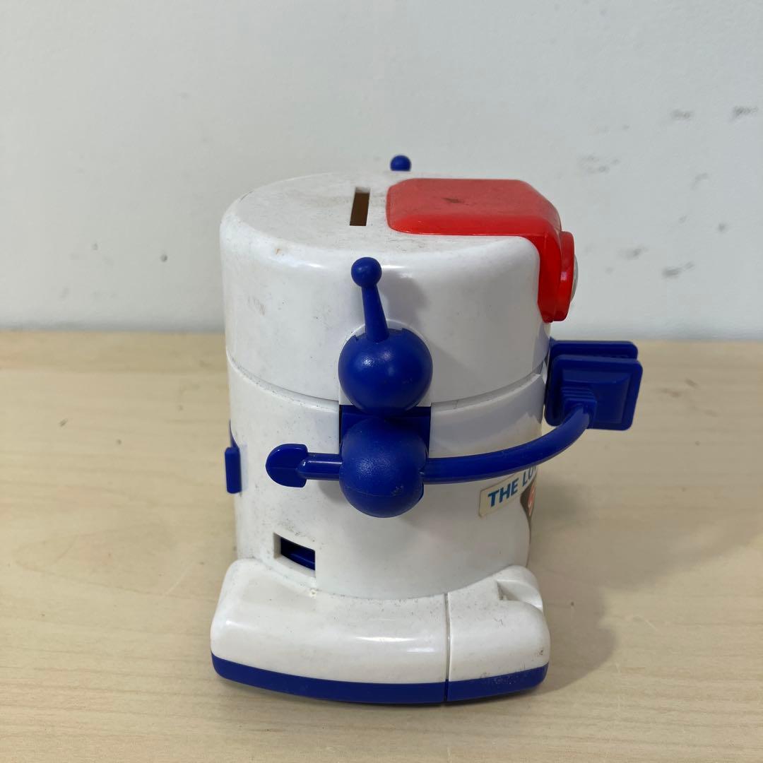 E-壁 ジャンク品 希少 レトロ タフマルくん 貯金箱 ロボット おもちゃ