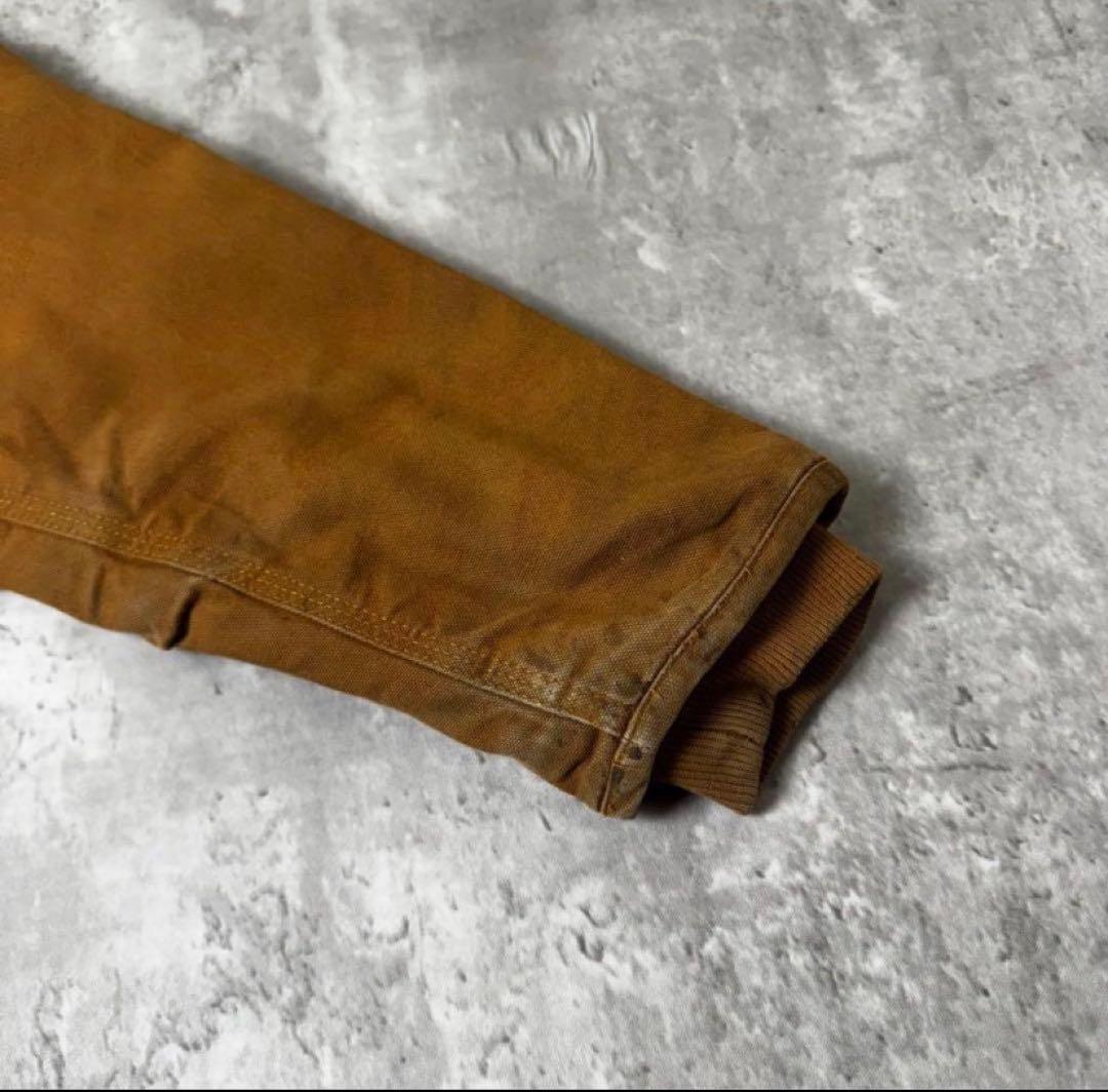 Carhartt カーハート ダック地 アクティブパーカー ブラウン ボーイズ