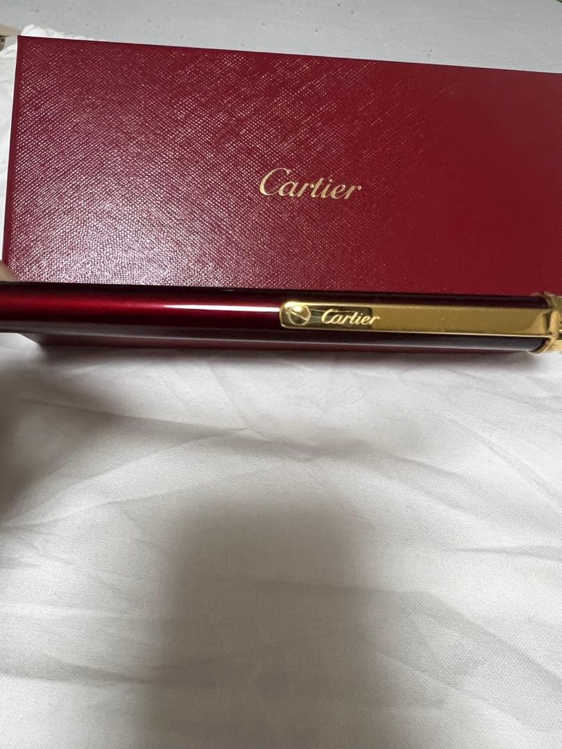 【美品】Cartier サントス ボールペン