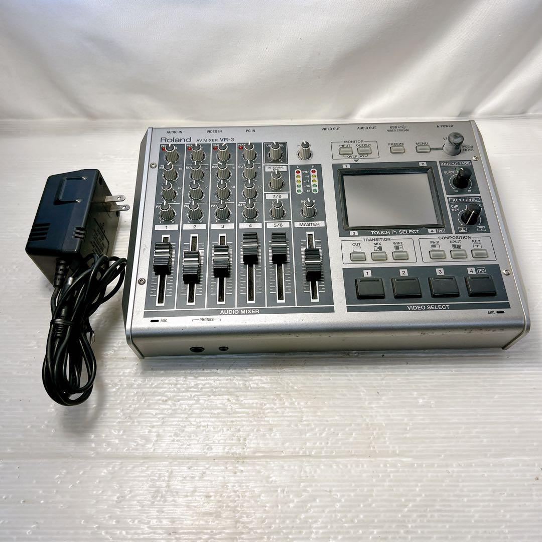 Roland VR-3 AVミキサー ACアダプター付き