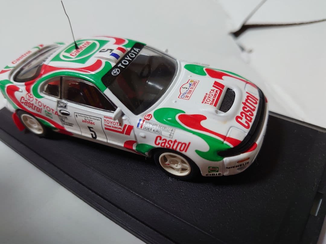 トヨタセリカ　ST185 1994ツールドコルス　カストロールカラー　オリオール