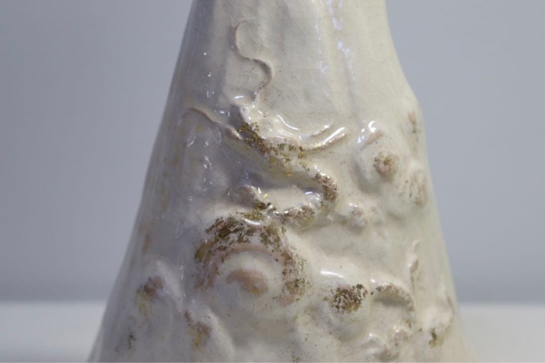 清水六兵衛　登龍　置物　茶道具　共箱　共布　送料込み1027