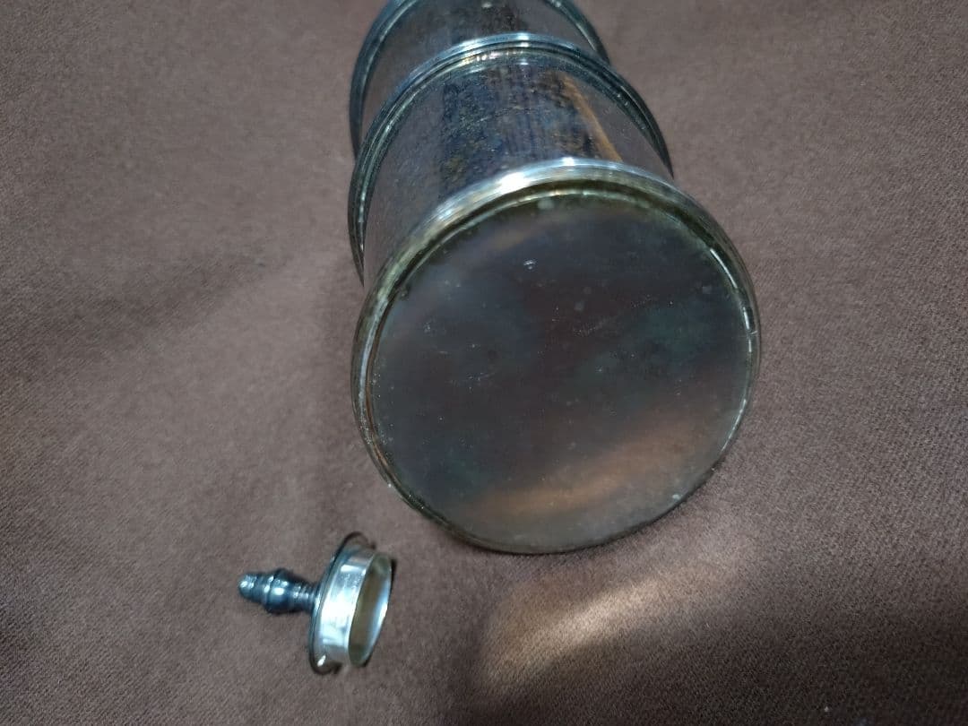 MNAA　ポルトガル　国立古美術博物館　シルバー金属製円筒形工芸品