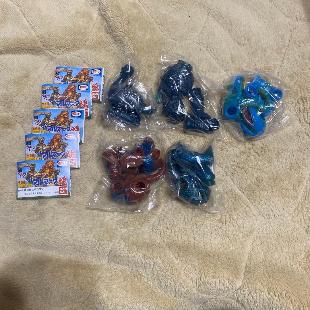 ブルマァク魂　ウルトラQ 怪獣フィギュア5体セット