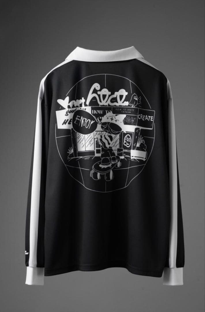 【TAKUYA∞の創り方】フットボール シャツ/ブラック