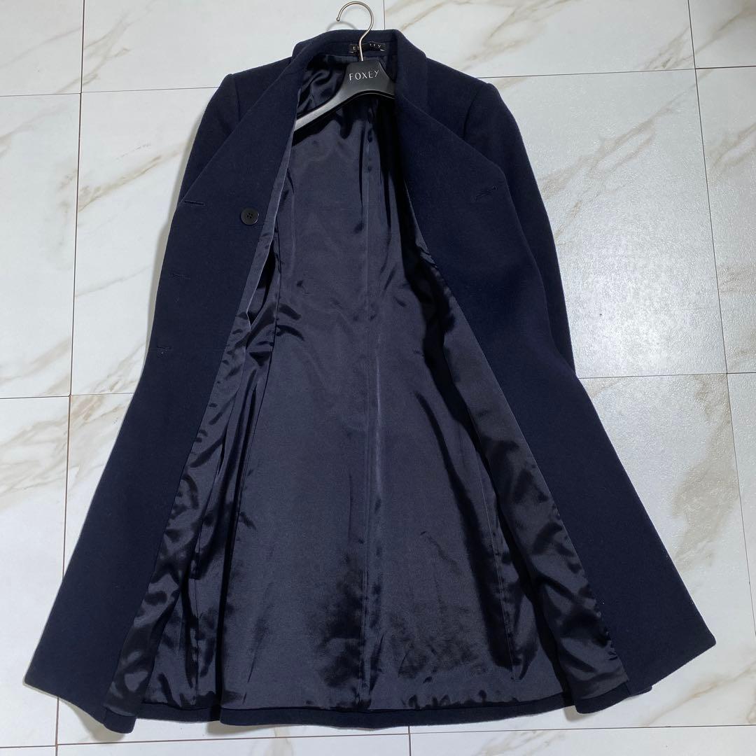 完売♡セオリー ウール ダブルブレストチェスターコート Aライン 美品　S