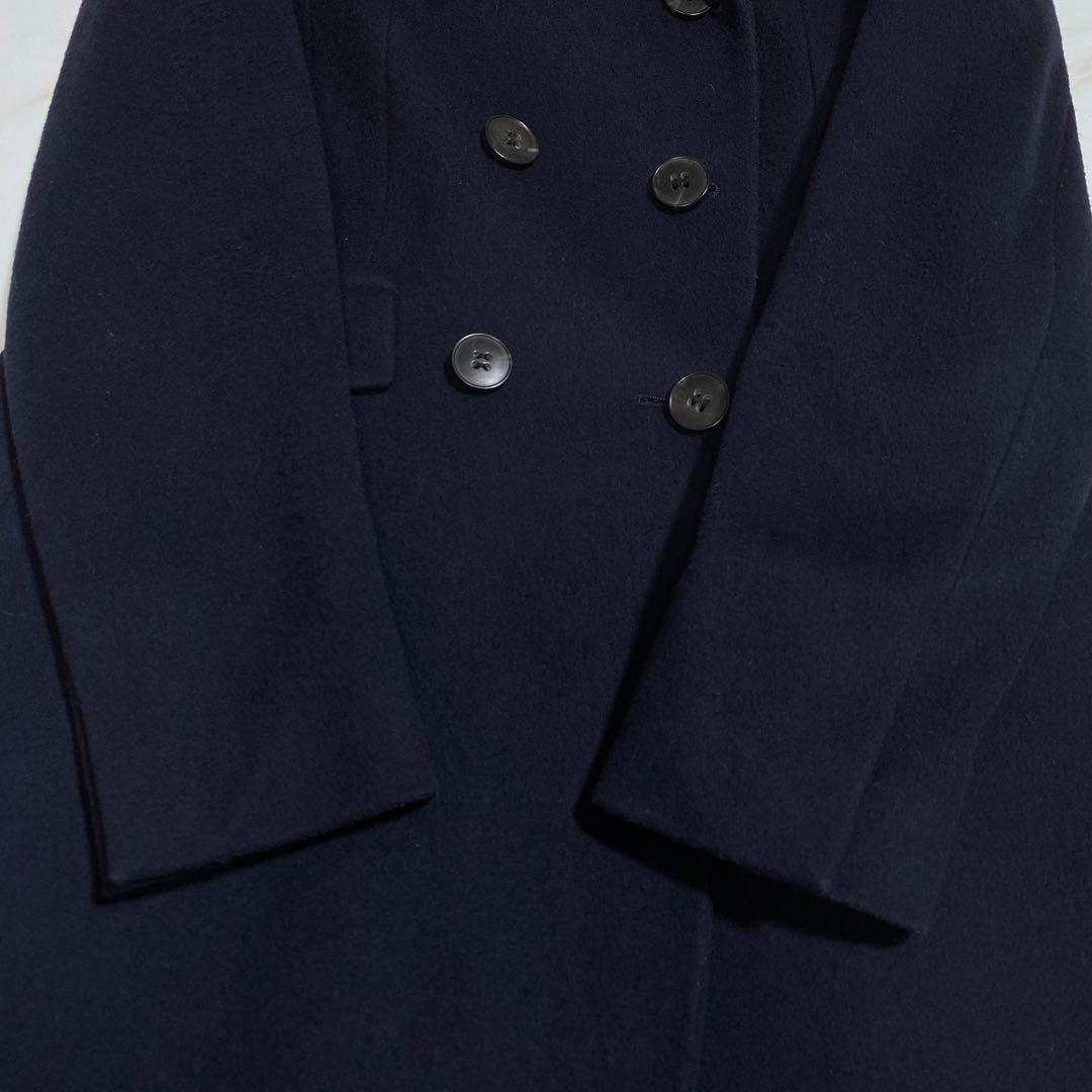 完売♡セオリー ウール ダブルブレストチェスターコート Aライン 美品　S