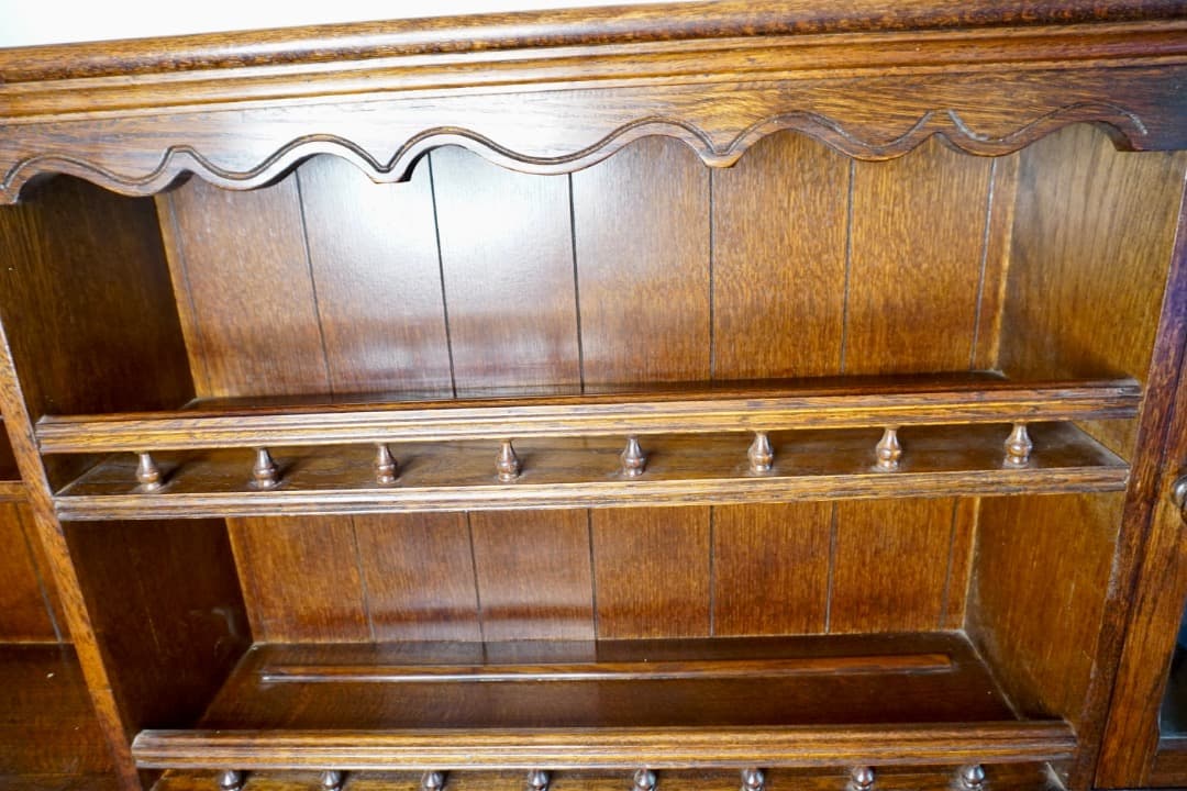 ド*ん様 イギリス アンティーク カップボード 1940年代