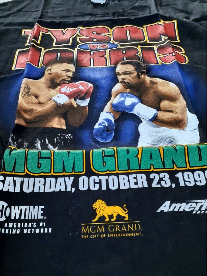 TYSON vs NORRIS Tシャツ 1999年