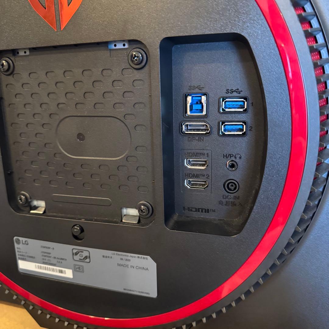 LG モニター 27インチ/4K/Nano IPS/1ms(GTG)/144Hz