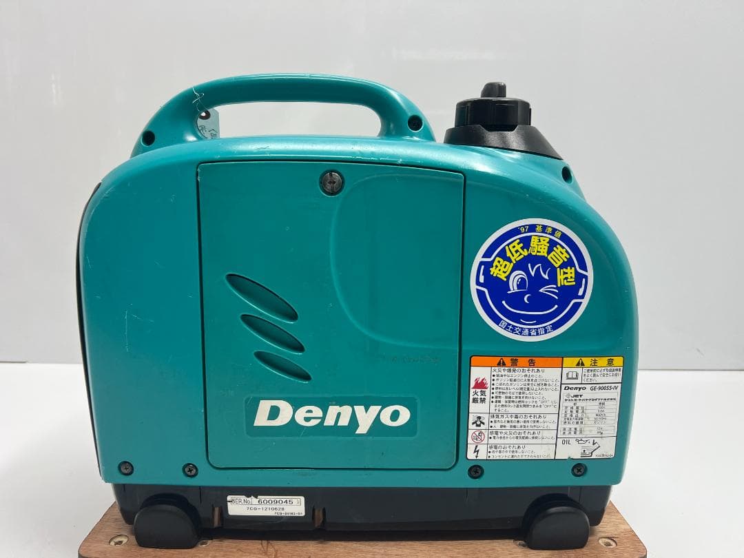 DENYO デンヨー インバーター発電機 GE-900SS-IV★動作良好♪D2