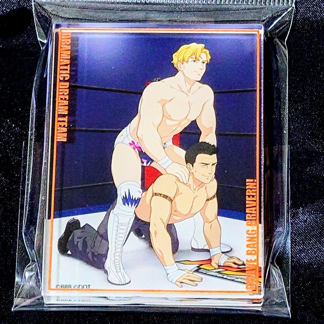 ブレイバーン ＤＤＴプロレス コラボ アクリルブロック イサミ スミス C