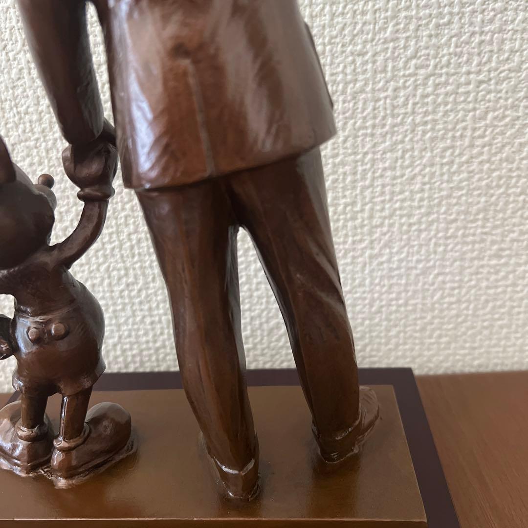 ウォルト・ディズニー&ミッキーマウス　　パートナーズ像