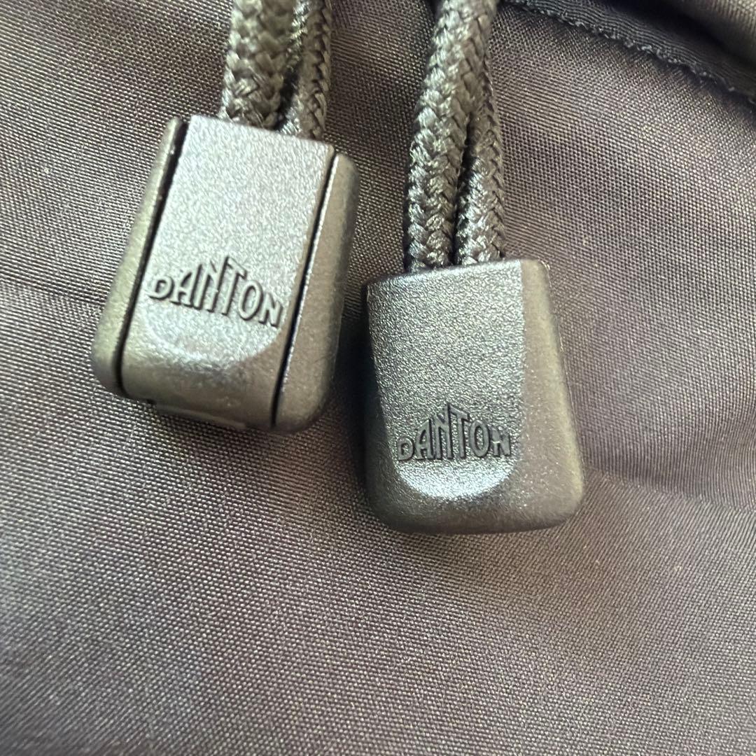 DANTON ダントン ポリエステルタフタ スリングバッグ ブラック