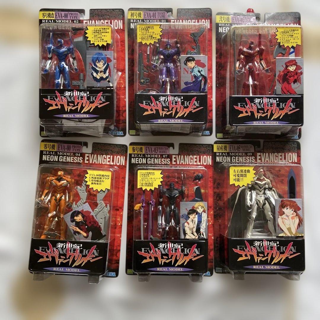 新世紀エヴァンゲリオン REAL MODEL フィギュアセット