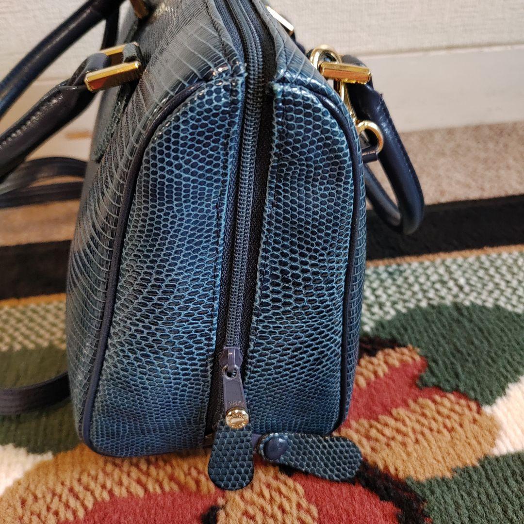 皇室御用達　濱野皮革工藝のミニボストン