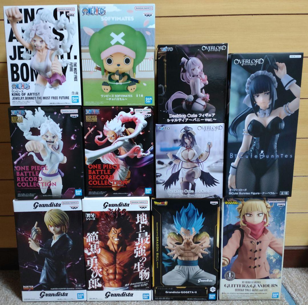 大特価フィギュア11体まとめ売り　ワンピース　ドラゴンボールなど