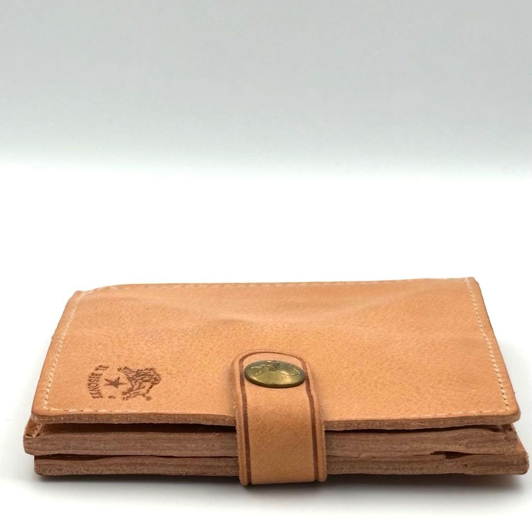 IL BISONTE イルビゾンテ 二つ折り財布　ヌメ　定番　ウォレット 美品