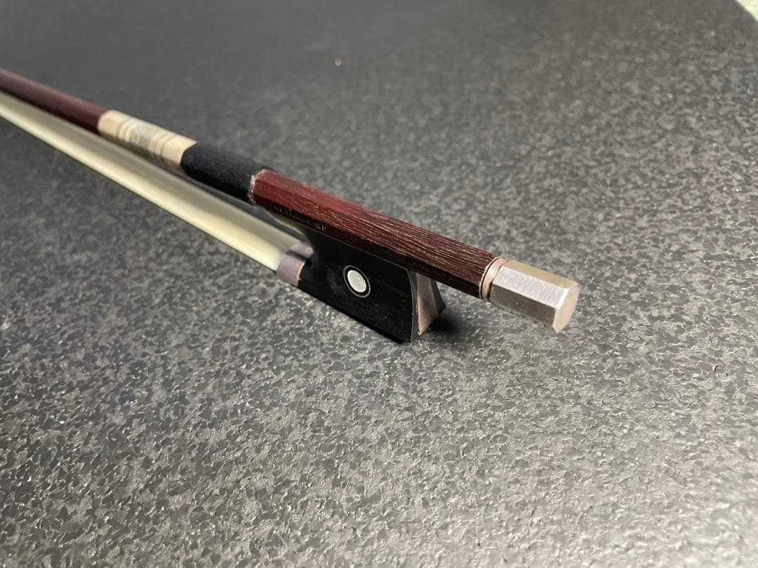 J.P.Bernard ヴァイオリン弓　銀黒檀