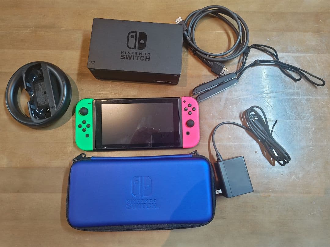 Nintendo Switch ネオンピンク・ネオングリーン 本体