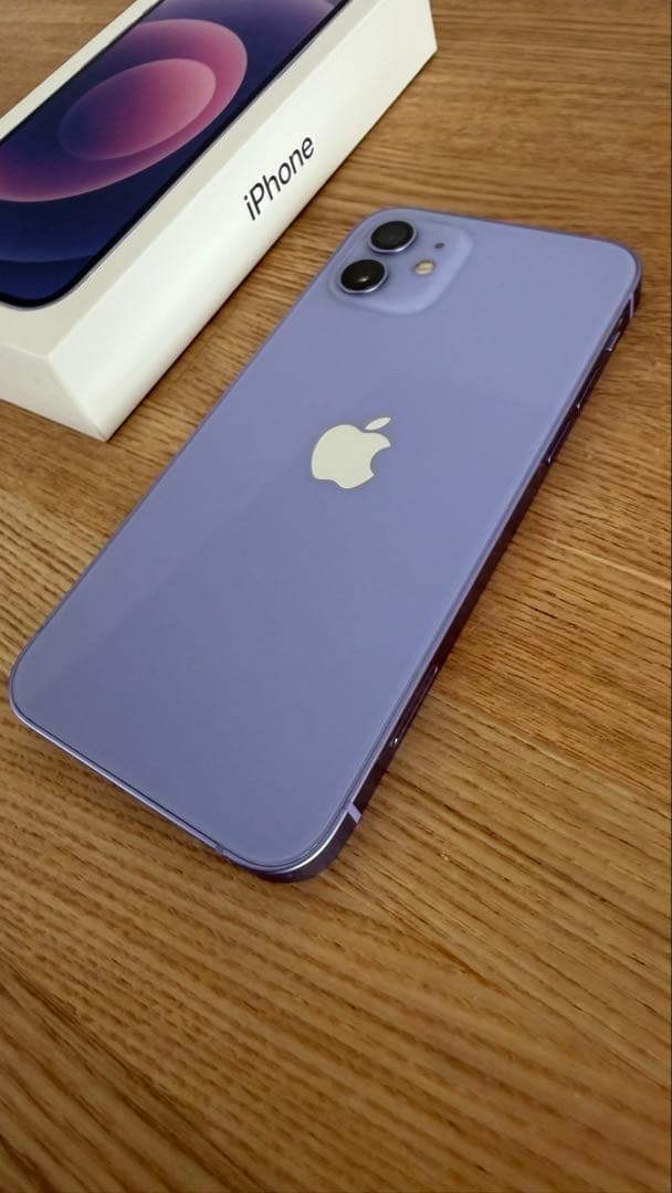 【USモデル/SIMフリー】Apple iPhone 12 本体 パープル