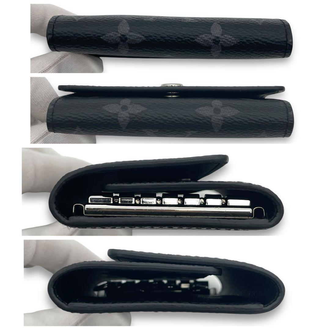 ルイヴィトン ミュルティクレ6 6連 キーケース モノグラム グレー エクリプス