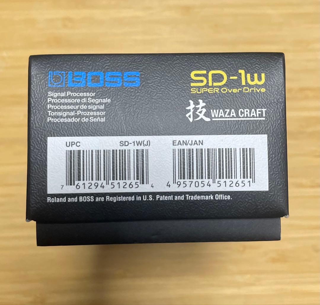 ギター BOSS SUPER OverDrive SD-1W