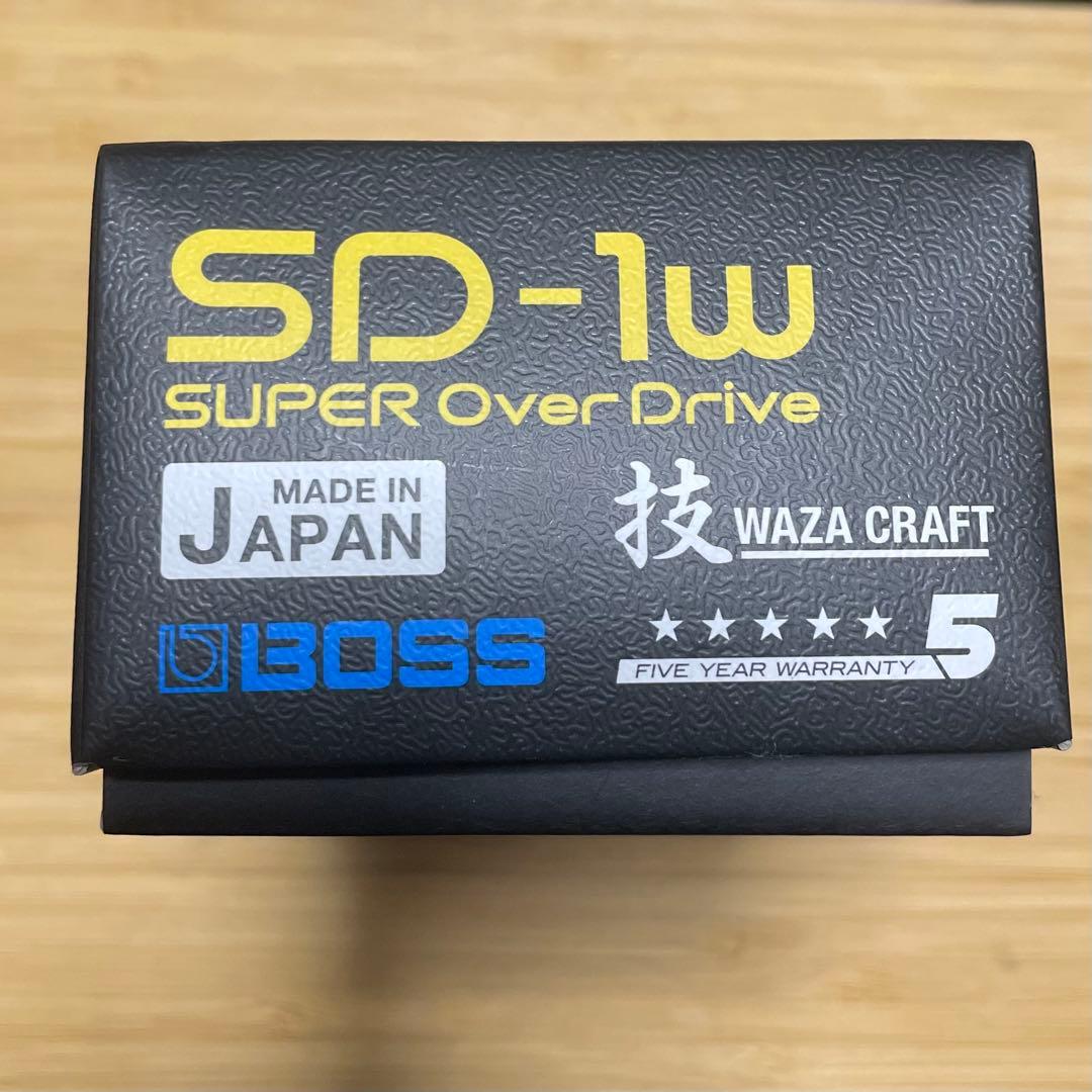 ギター BOSS SUPER OverDrive SD-1W