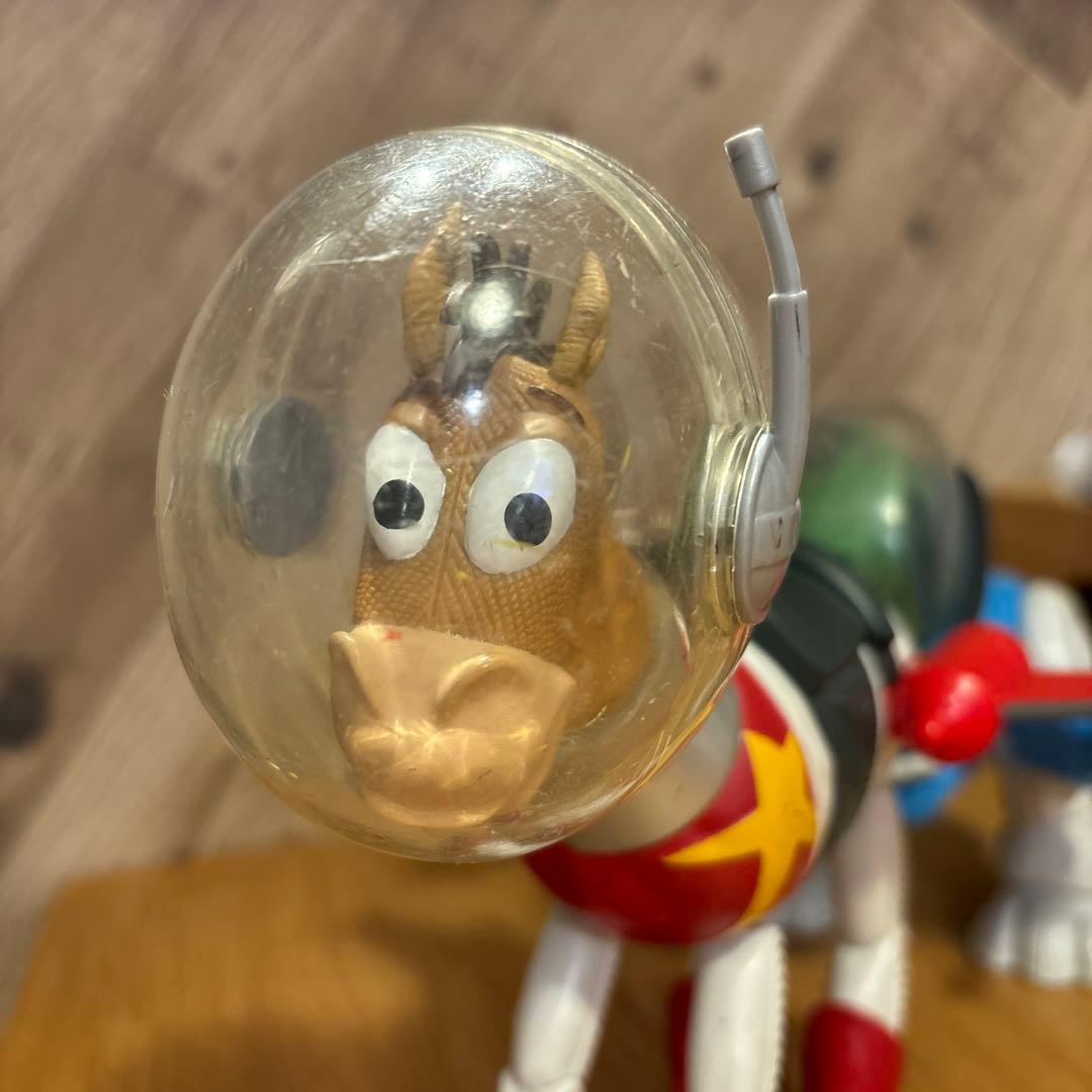 難あり　トイストーリー　スペースミッション　アンティーク　フィギュア　ウッディ