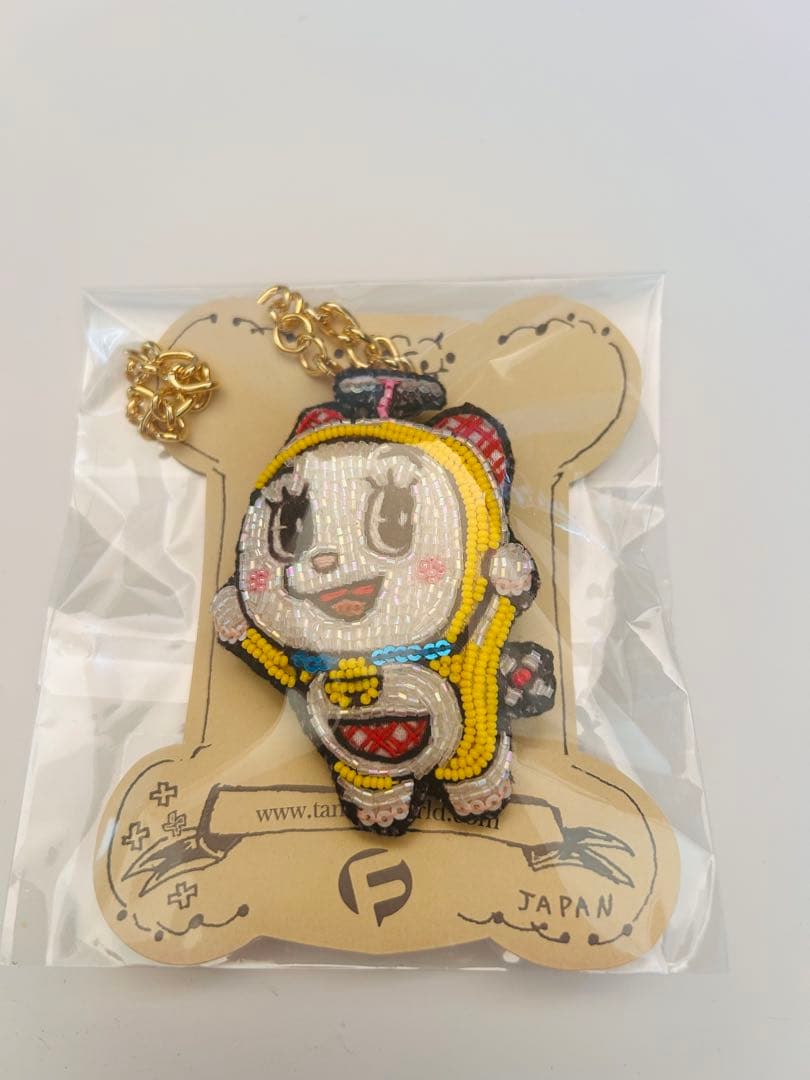 刺繍チャームブローチ ドラミちゃん　新品　藤子不二雄ミュージアム限定