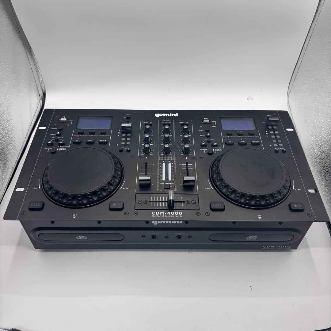 GEMINI ジェミナイ オールインワンCDJコンソール　CDM-4000
