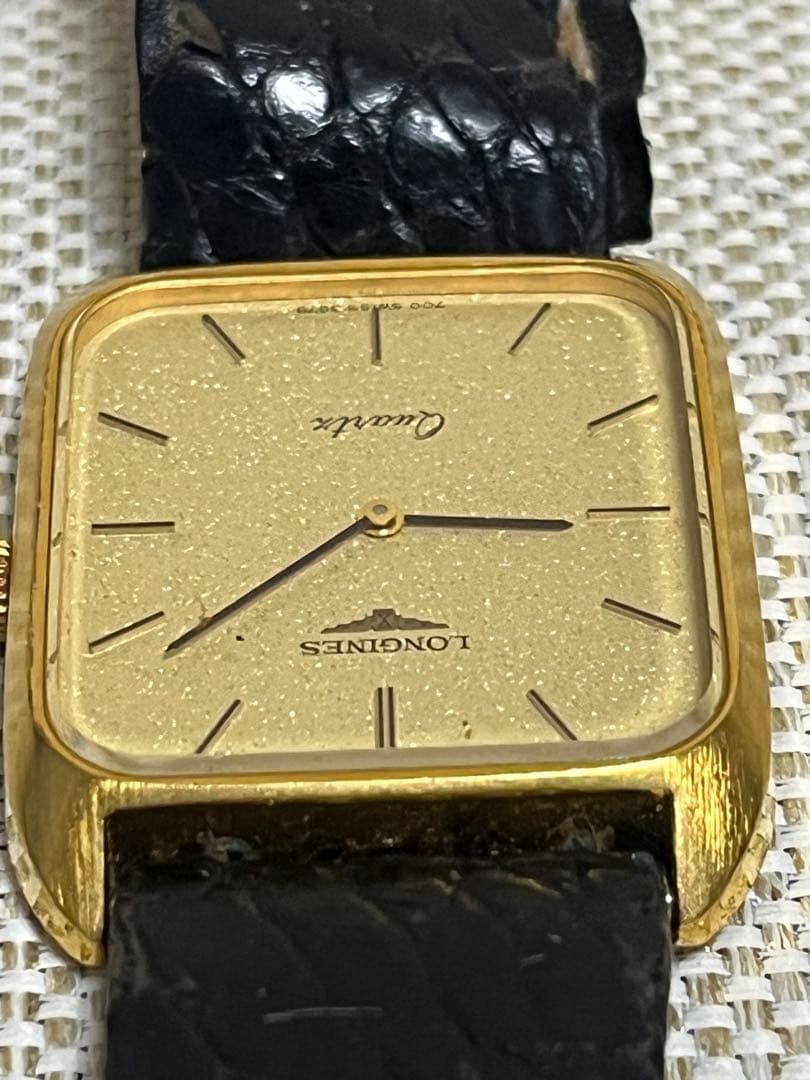 【希少】ロンジン クォーツ ゴールド ヴィンテージ 700 swiss 3678
