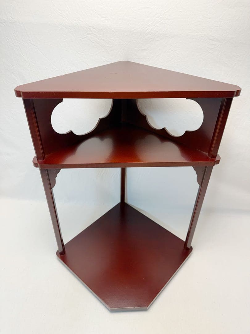 美品 茶道具 好文棚 惺斎好写 溜塗 茶棚 元箱