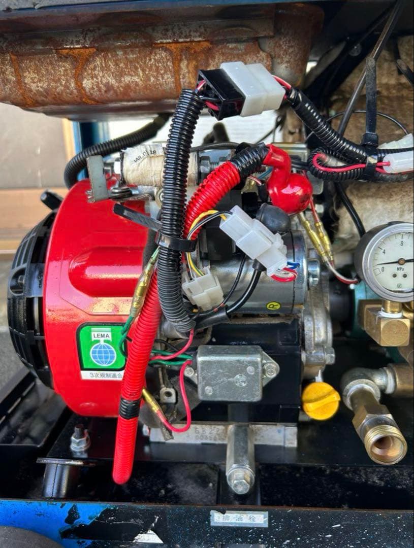 VIP5ツルミHPJ-5ESM高圧洗浄機防音ガン・高圧ホース・給排水ホースセット